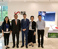 President Tuan leads CUHK delegation to visit the SenseTime Group Limited which was founded in 2014 by Professor Tang Xiaoou, Outstanding Fellow of the Faculty of Engineering